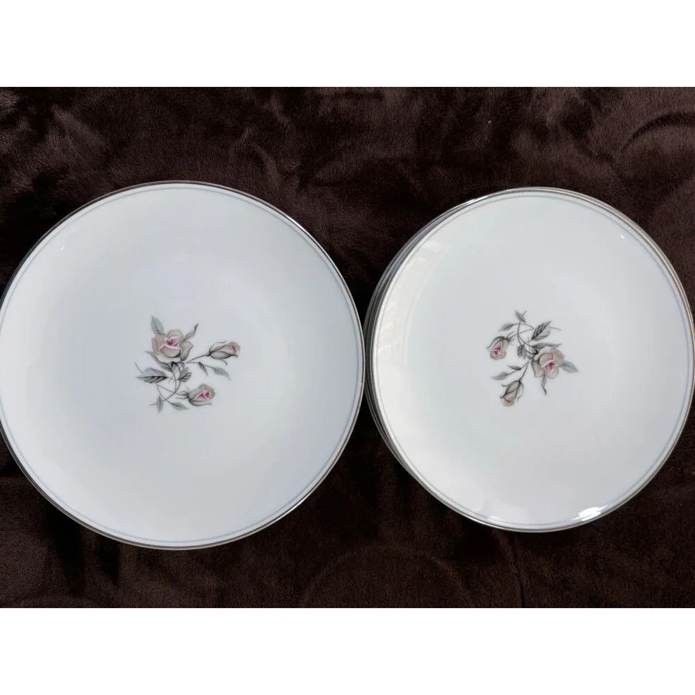 Vintage Noritake Margot 5605 Salad Plates 8.25